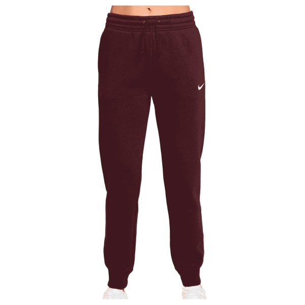 Nike - Women's Phoenix Fleece Mid-Rise Pant - Trainingshose Gr M rot von Nike