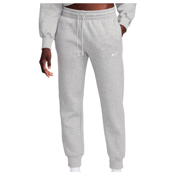 Nike - Women's Phoenix Fleece Mid-Rise Pant - Trainingshose Gr S grau von Nike