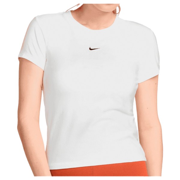 Nike - Women's Sportswear Chill Knitt T-Shirt - Funktionsshirt Gr S weiß von Nike