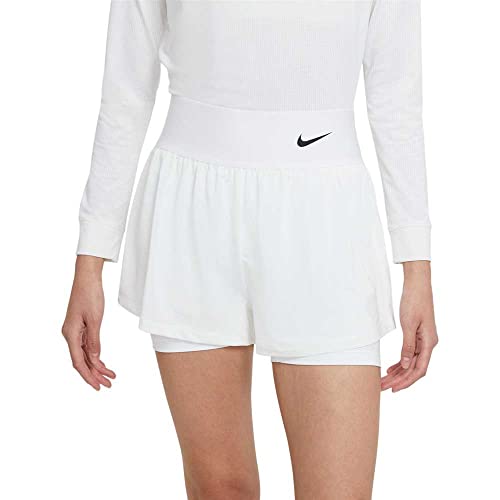 Nike Women's W NKCT DF ADVTG Shorts, White/White/White/Black, XS Nike Women's W NKCT DF ADVTG Shorts, White/White/White/Black, XS von Nike