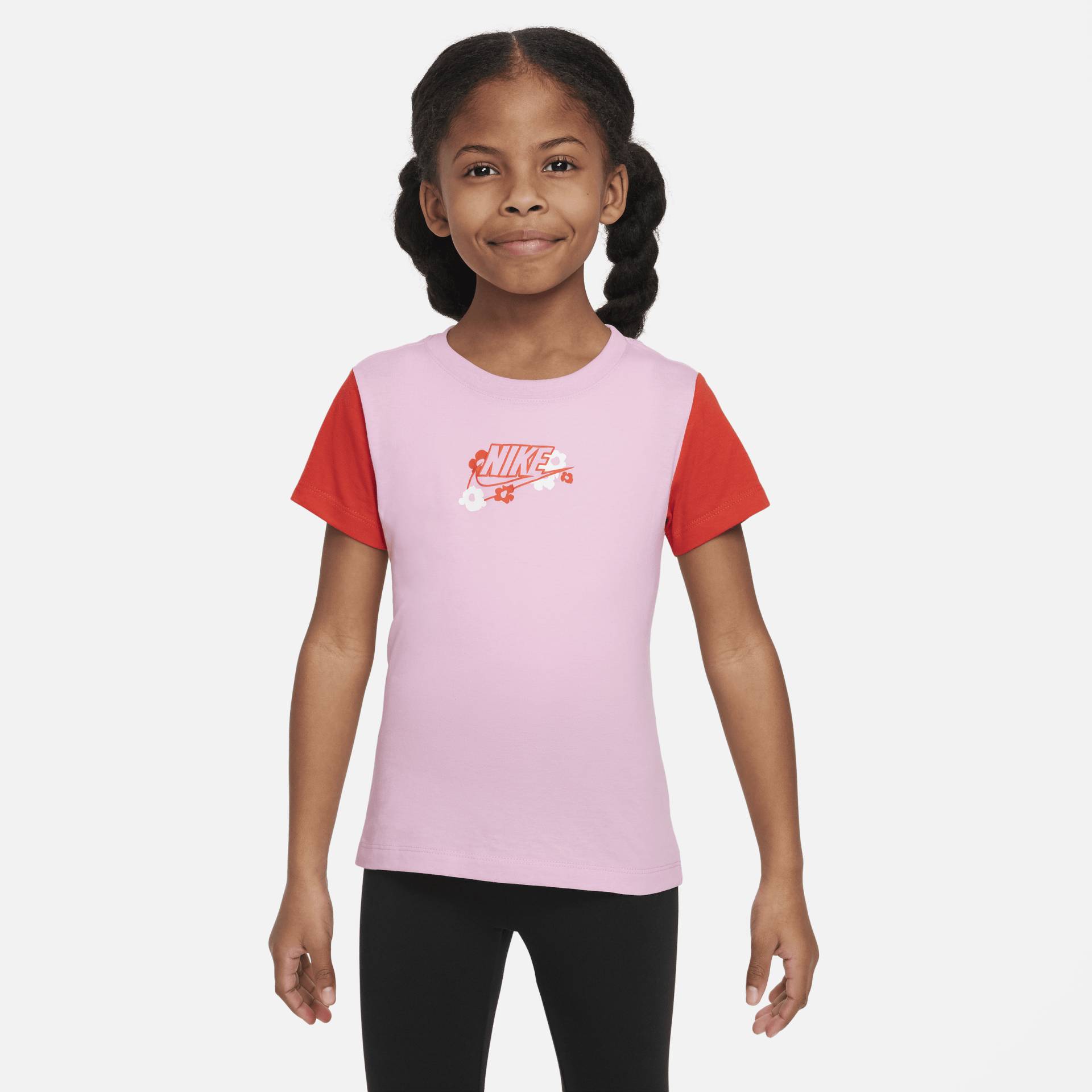 Nike "Your Move" T-Shirt mit Grafik für jüngere Kinder - Pink von Nike