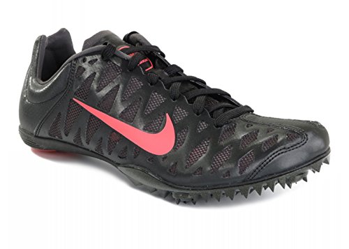 Nike Zoom Maxcat 4 549150-060 Unisex-Erwachsene Laufschuhe Schwarz (Black/Dark Charcoal/Atomic Red 060) 47 von Nike