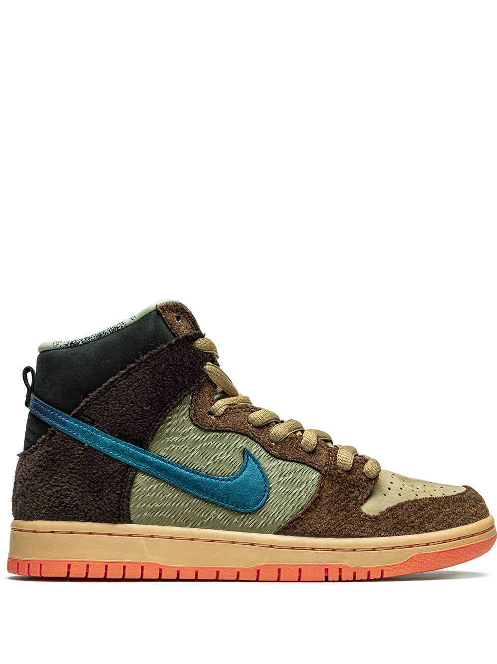 Nike x Concepts SB Dunk High Sneakers - Braun von Nike