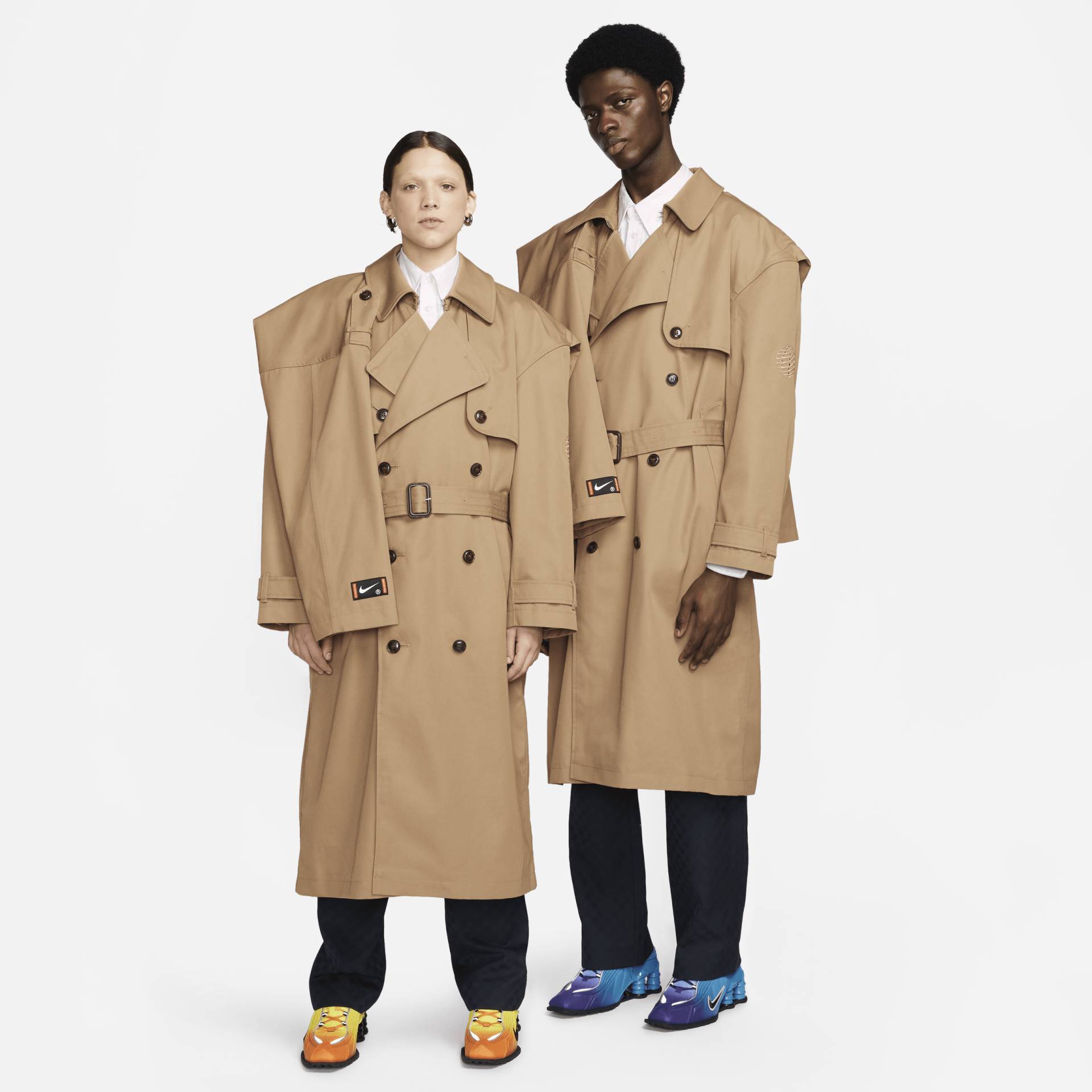 Nike x Martine Rose Trenchcoat - Braun von Nike