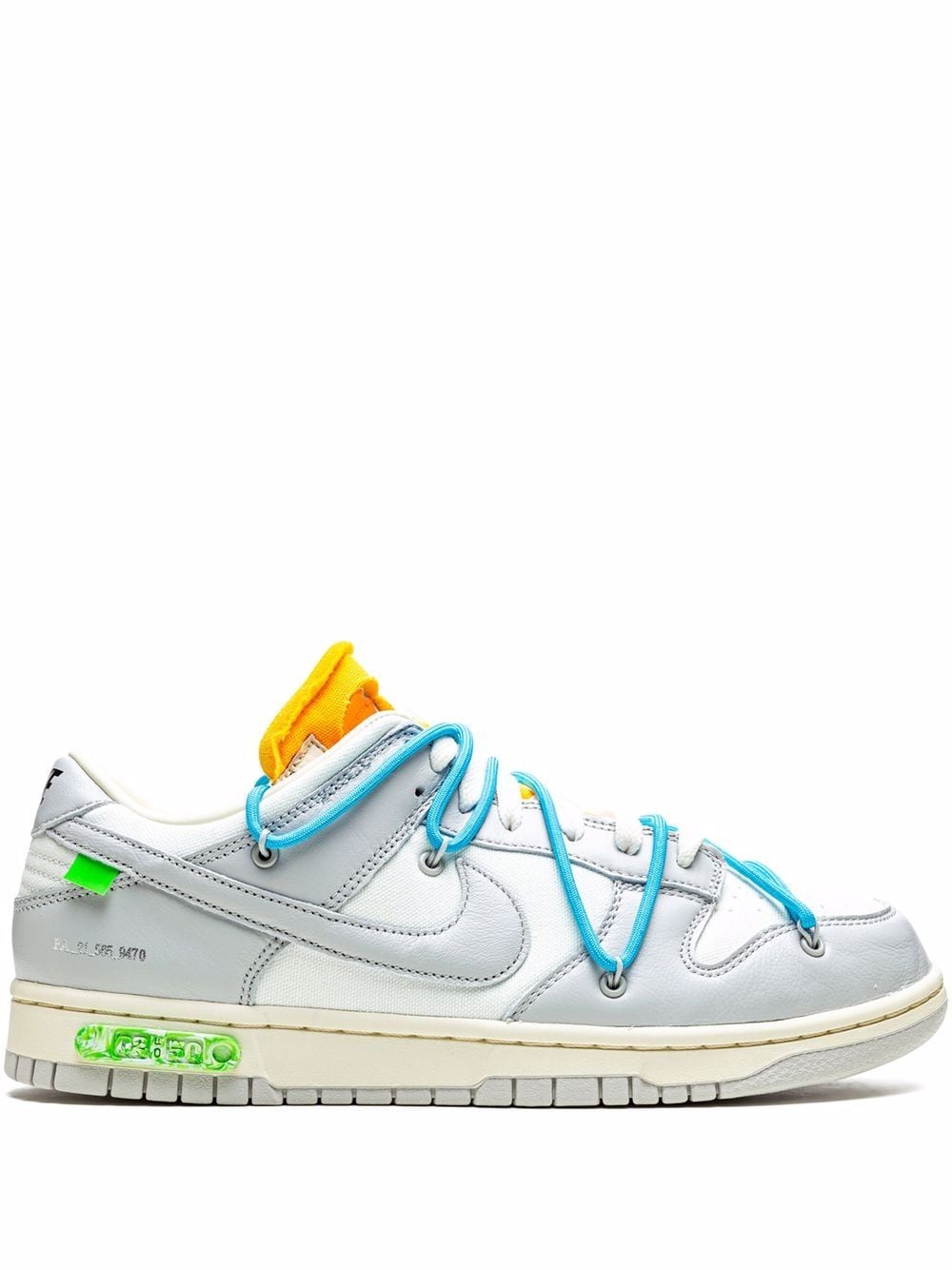 Nike X Off-White x Off-White Dunk Low Sneakers - Grau von Nike X Off-White