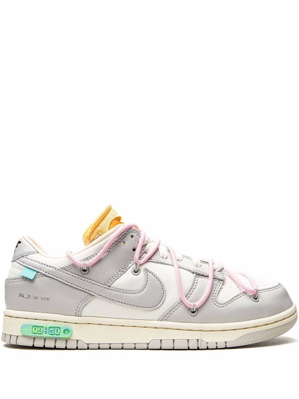 Nike X Off-White x Off-White Dunk Low Sneakers - Weiß von Nike X Off-White