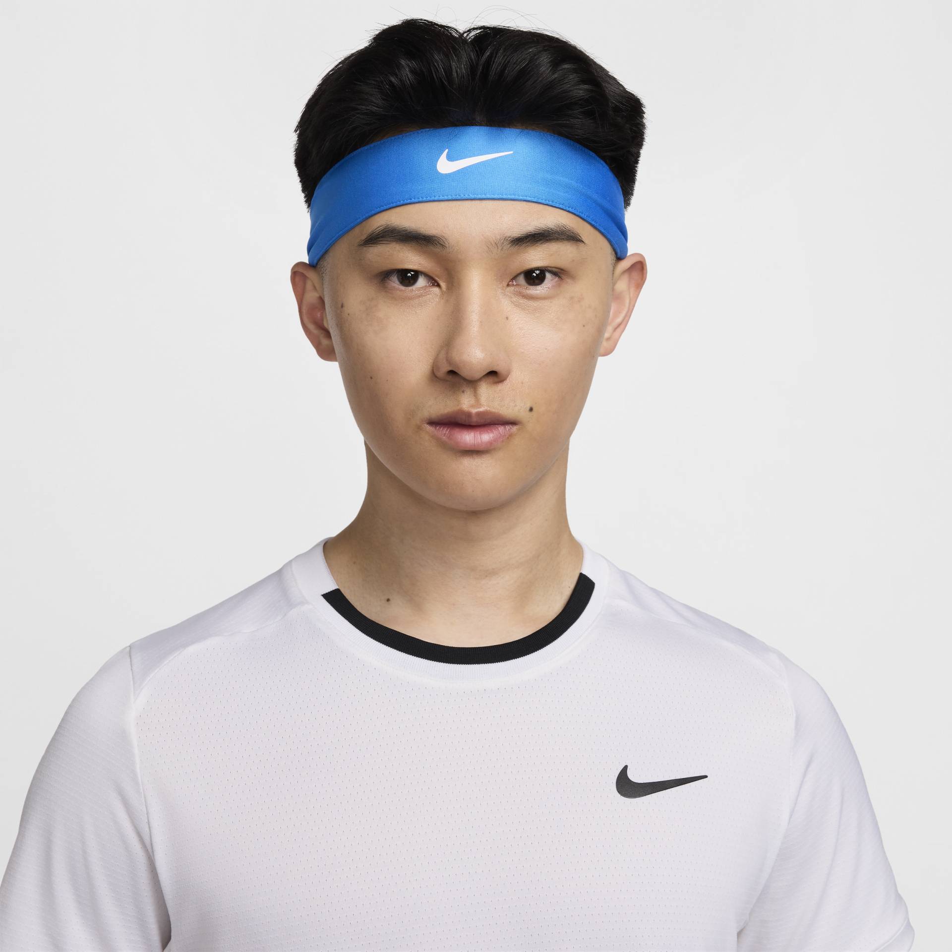 NikeCourt Tennis-Stirnband für Damen - Blau von Nike