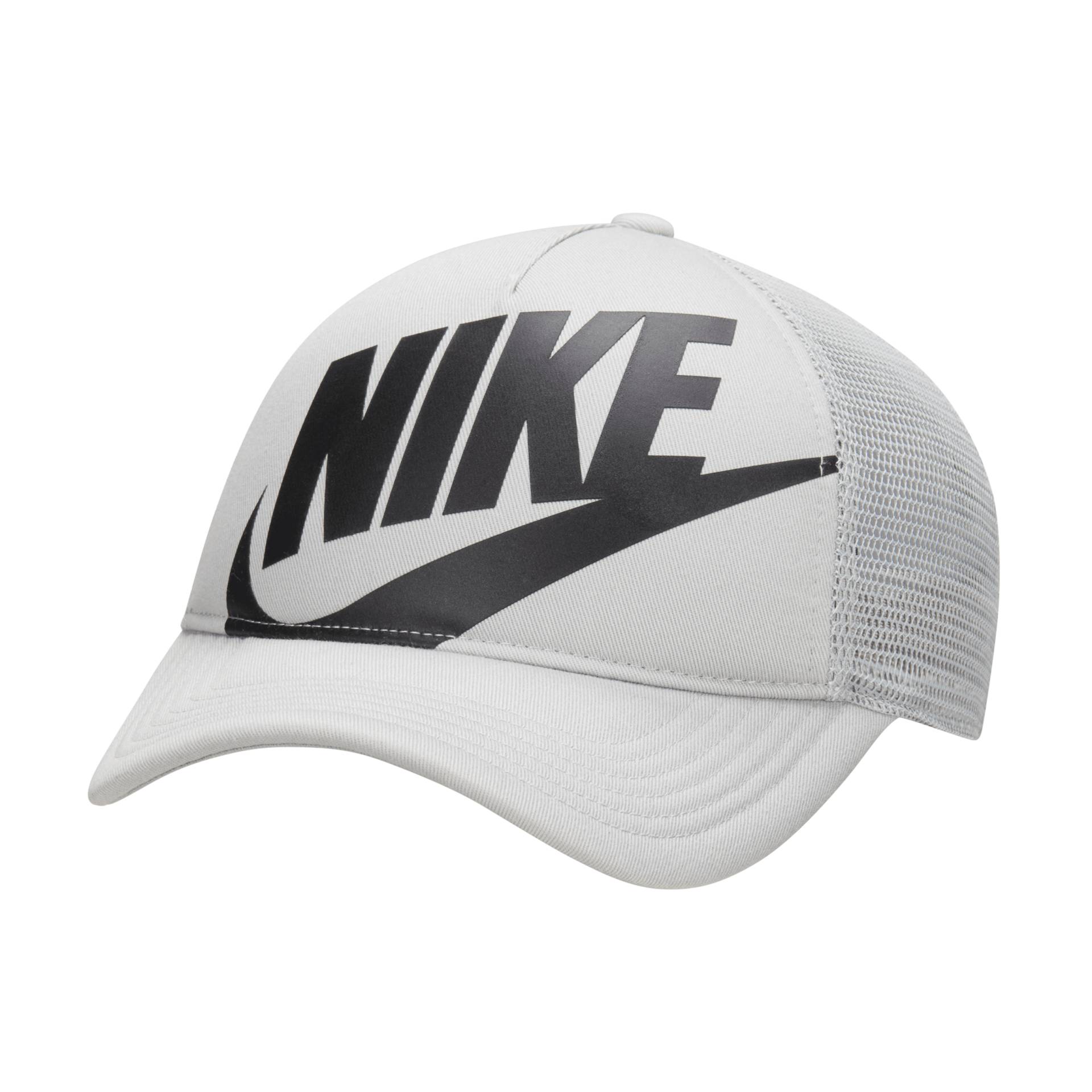 Strukturierte Nike Rise Trucker-Cap für Kinder - Grau von Nike