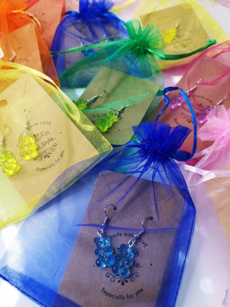 Gummibärchen Ohrringe von NikkiStyleBoutique