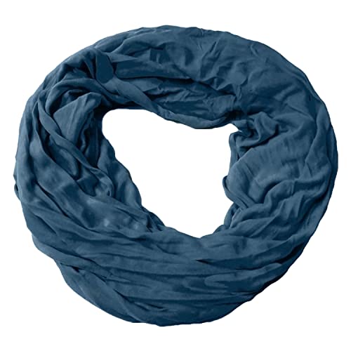 Niklarson Loop Schal Tuch Taubenblau Rundschal 160x45cm unisex Schlauch T5110 von Niklarson