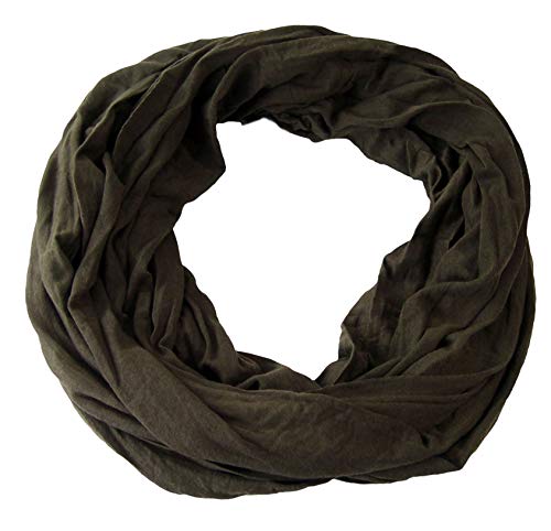 Niklarson Loop Schal Tuch khaki Rundschal 160x45cm unisex Schlauch T7063 von Niklarson