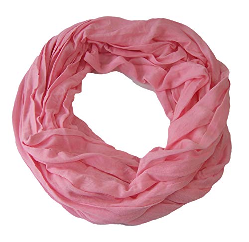 Niklarson Loop Schal Tuch rosa Rundschal 160x45cm unisex Schlauch T7068 von Niklarson