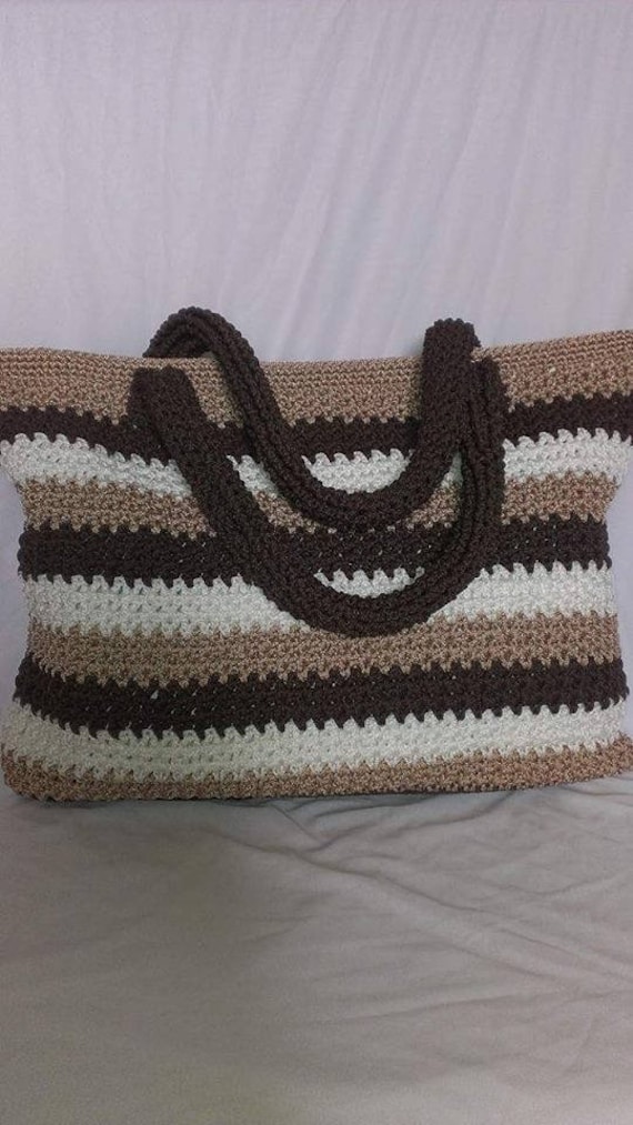 Hand Gestrickte Gehäkelte Handtasche von NikmarFashion