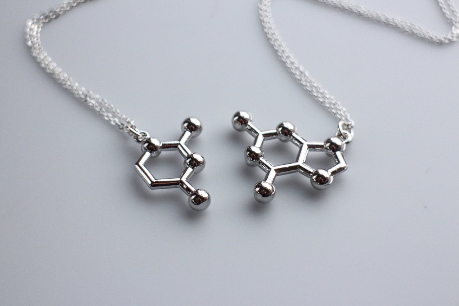 Dna Basis Paar Halsketten Set Sterling Silber Oder Gold Filled Kette Dna Basis Paar Halsketten Set Sterling Silber Oder Gold Filled Kette von NikolaJewelry