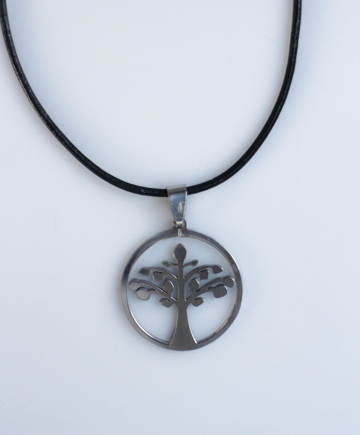 Edelstahl Baum Des Lebens Halskette Herren Familienschmuck Edelstahl Baum Des Lebens Halskette Herren Familienschmuck von NikolaJewelry