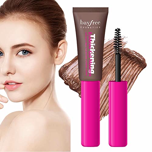 Brauengel,Verdichtende Augenbrauen-Wimperntusche | Thick It Sticks It Verdickende Augenbrauen-Wimperntusche, Augenbrauen-Gel, professionelles Make-up, braunes Make-up, Augenbrauen-Tönung Niktule von Niktule