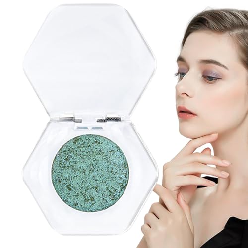 Chamäleon Glitzer Lidschatten Palette, Glitzer-Lidschatten-Palette, Lidschatten-Make-up-Palette, Einzelne Farbverändernde Lidschatten Für Augen-Make-up, Langlebige, Farbenfrohe Lidschattenpalette von Niktule