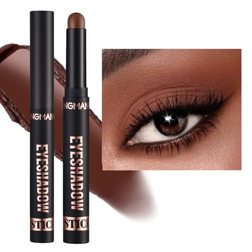 Glitzer-Lidschattenstift lidschatten stift eyeliner Make-up-Lidschattenstift Creme-Lidschatten-Make-up-Stick,Wasserdichtes Formel-Make-up-Werkzeug, Geschenke für Weihnachten,Geburtstage, Halloween von Niktule