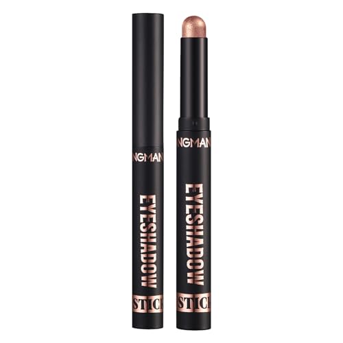 Glitzer-Lidschattenstift lidschatten stift eyeliner Make-up-Lidschattenstift Creme-Lidschatten-Make-up-Stick,Wasserdichtes Formel-Make-up-Werkzeug, Geschenke für Weihnachten,Geburtstage, Halloween von Niktule