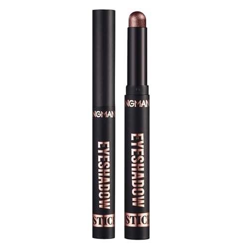 Glitzer-Lidschattenstift lidschatten stift eyeliner Make-up-Lidschattenstift Creme-Lidschatten-Make-up-Stick,Wasserdichtes Formel-Make-up-Werkzeug, Geschenke für Weihnachten,Geburtstage, Halloween von Niktule