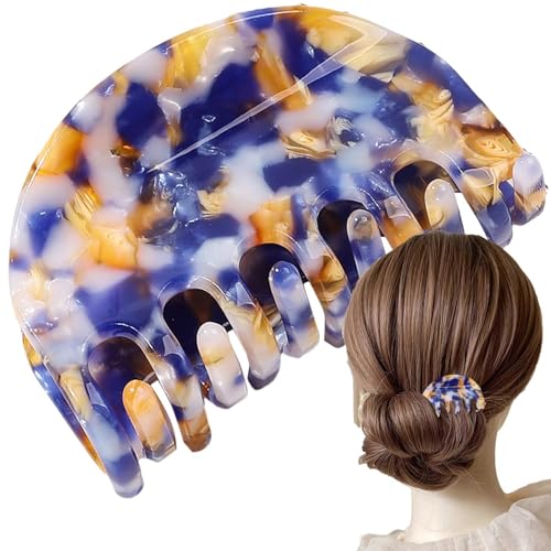Haarklammern,Klauenklammern für Frauen, Kleine Haarnadeln Haarklammern Haarstyling-Clips, Rutschfeste Haarklammern für Kopfschmuck, Pins, bequeme Kopfbedeckung, Hawaii-Haarspange für Familie, von Niktule