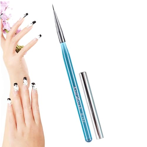 Liner-Pinsel für Nägel, Nail Art Liner-Pinsel | Fingernagelreinigung und Nagelkunstwerkzeuge - Professioneller Gel-Lack-Design-Stift und geschnitzte Pinsel für Frauen und Mädchen, Salon zu von Niktule