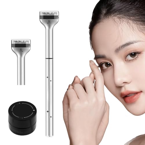 Lower Lash Stamp, Unterer Wimpern Stempel, Wasserfester Stempelset Für Die Unteren Wimpern, 2-in-1 Wiederverwendbares Wimpernstempel-Werkzeug, Stempel Für Die Verlängerung Der Unteren Wimpern von Niktule