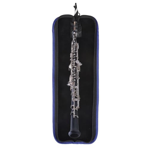 Niktule Recorder -Schutzfall, Speicherfall für Rekorder,Oxford Tuchsaxophon Organizer -Tasche | Tragbare wasserdichte Reißverschlusshülle für Windinstrumentenrekorderflöte von Niktule
