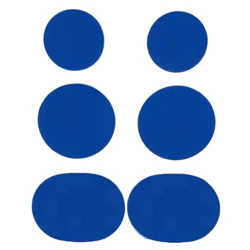 Niktule Schuhreparatur-Patch,Selbstklebende Löcher-Reparatur | 6 Stück Flexible Flicken für Laufschuhe Wanderstiefel Tanzschuhe Mützen Babykleidung Jacken Rucksäcke von Niktule