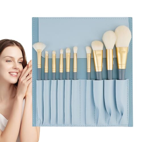 Pinselset Make-up,Make-up-Pinsel-Set - 10X Make-up-Pinsel-Set | Damen-Schönheitspinsel, Gesichtspinsel, professionelle Kosmetikwerkzeuge mit weichen Borsten, Reise-Make-up-Pinsel-Sets mit von Niktule