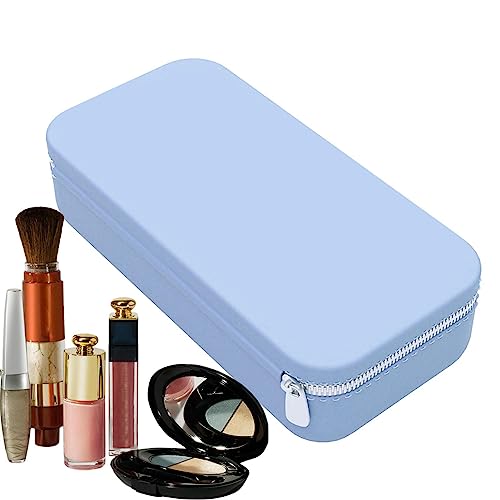 Silikon-Make-up-Pinselhalter | Kulturbeutel in Reisegröße - Make-up-Tasche mit Reißverschluss und Griff für Damen, Reiseutensilien Niktule von Niktule