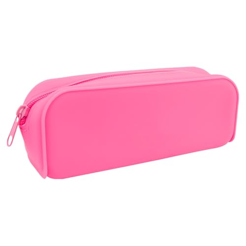 Silikonstiftkoffer, Silikonstiftbeutel, Soft tragbarer Stiftspeicherhalter Fall, Make -up -Pinselhalter mit Reißverschluss für die Schule, Reisen im Freien, Arbeit, Reise von Niktule