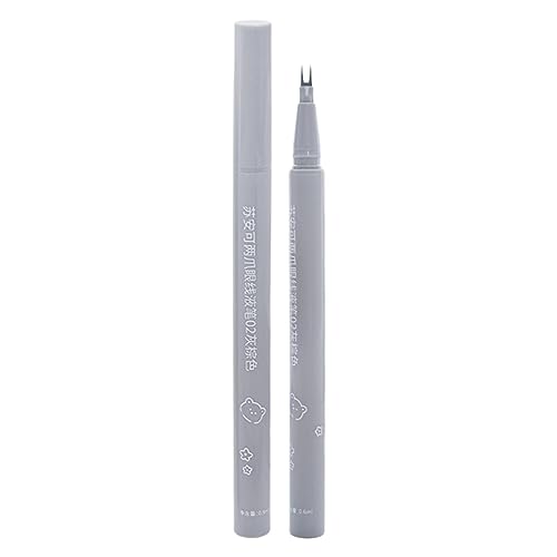 Unterer Wimpernstift eyeliner stift lash brow booster Wischfester, wasserfester flüssiger Eyeliner-Stift mit zwei Zinken Schnell trocknendes,langanhaltendes Eyeliner-Make-up für Profis und Anfänger von Niktule