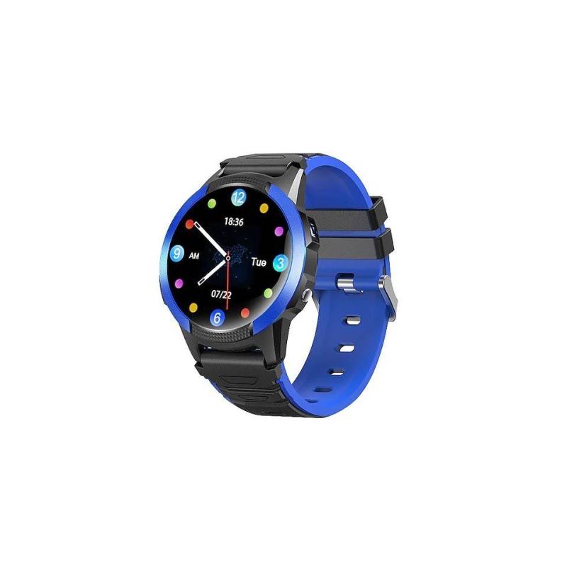 NikuTRAX Krankenpflegeuhr GPS-Smartwatch für Kinder NC56 mit SOS blau von NikuTRAX