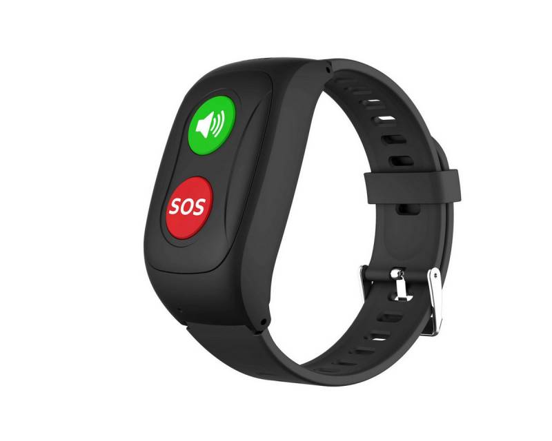 NikuTRAX Krankenpflegeuhr Notrufarmband mit aktivierter SIM & GeoTRAX-Portal von NikuTRAX