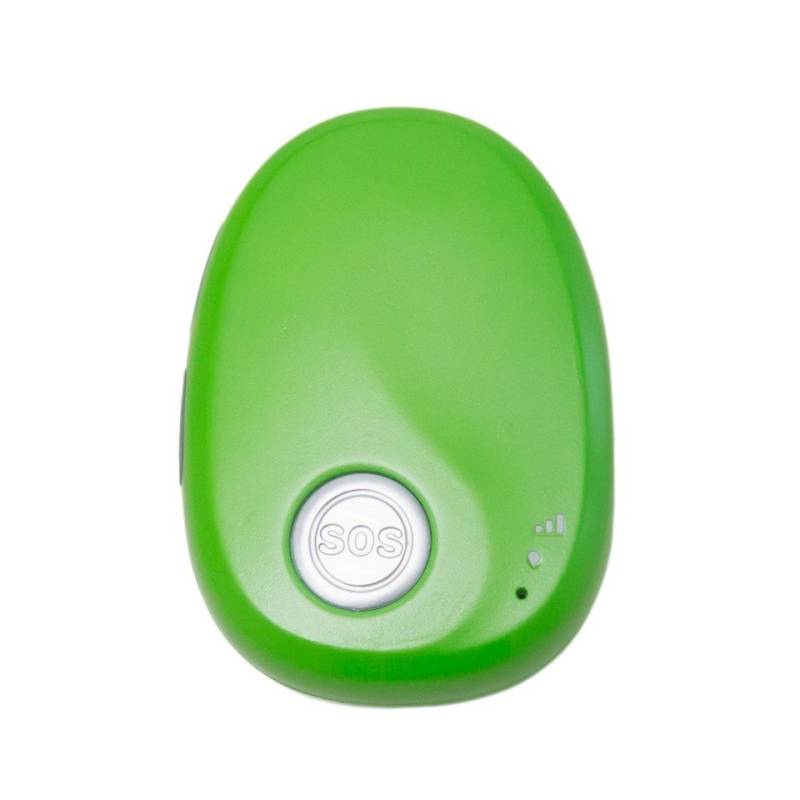 NikuTRAX Krankenpflegeuhr Notruftracker NTX320 Komplettset grün von NikuTRAX