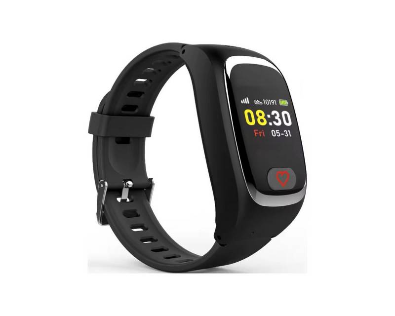 NikuTRAX Krankenpflegeuhr Notrufuhr für Senioren NPC182S mit GeoTRAX Portal von NikuTRAX