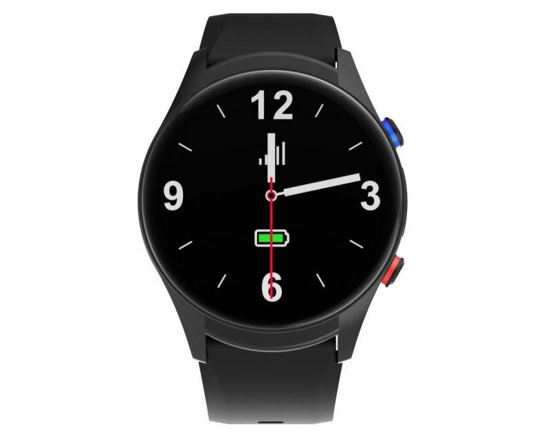 NikuTRAX Krankenpflegeuhr Notrufuhr für Senioren NPC360S mit GeoTRAX Portal von NikuTRAX