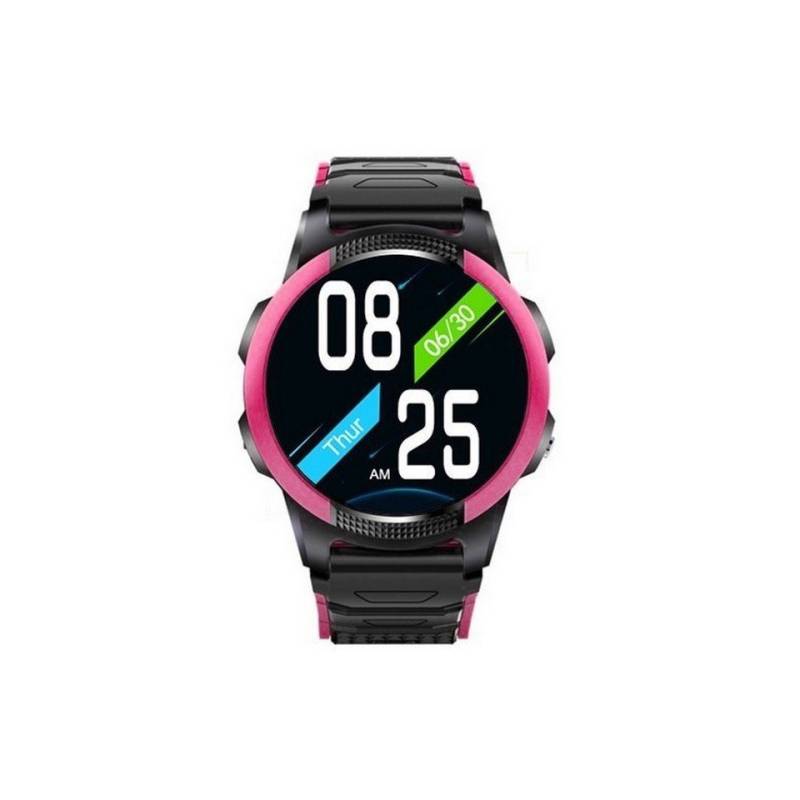 NikuTRAX Krankenpflegeuhr Seniorensmartwatch NC56E mit SOS pink von NikuTRAX