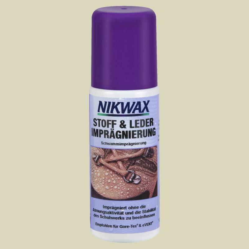 Stoff und Leder Imprägnierung 125ml von Nikwax