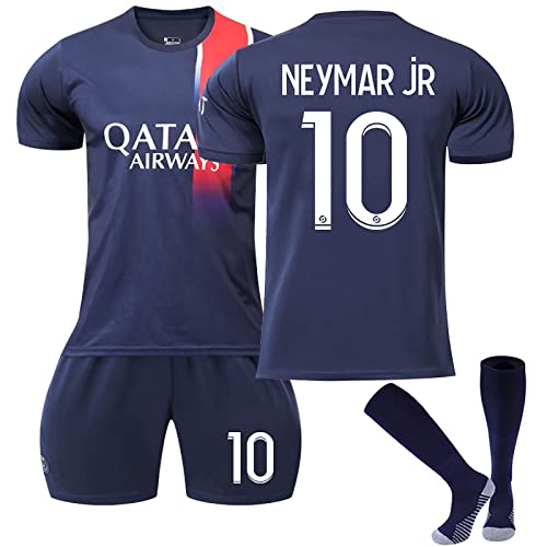 NileMAll Fußball Trikot für Paris Trikot Set 22-23 PSG Heim-/Auswärtstrikot Kurzarmtrikot Shorts Set für Fußballtrikot für Erwachsene und Kinder Paris von NileMAll