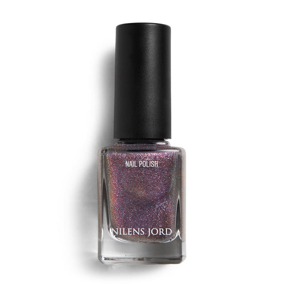 Nilens Jord Nägel Nail Polish 11 ml Purple Glitter von Nilens Jord