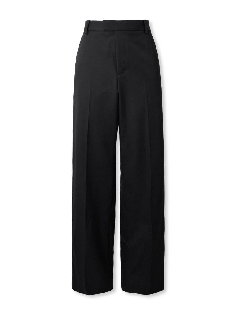Nili Lotan - Cassius Wide-Leg Wool-Twill Trousers - Men - Black - UK/US 30 von Nili Lotan