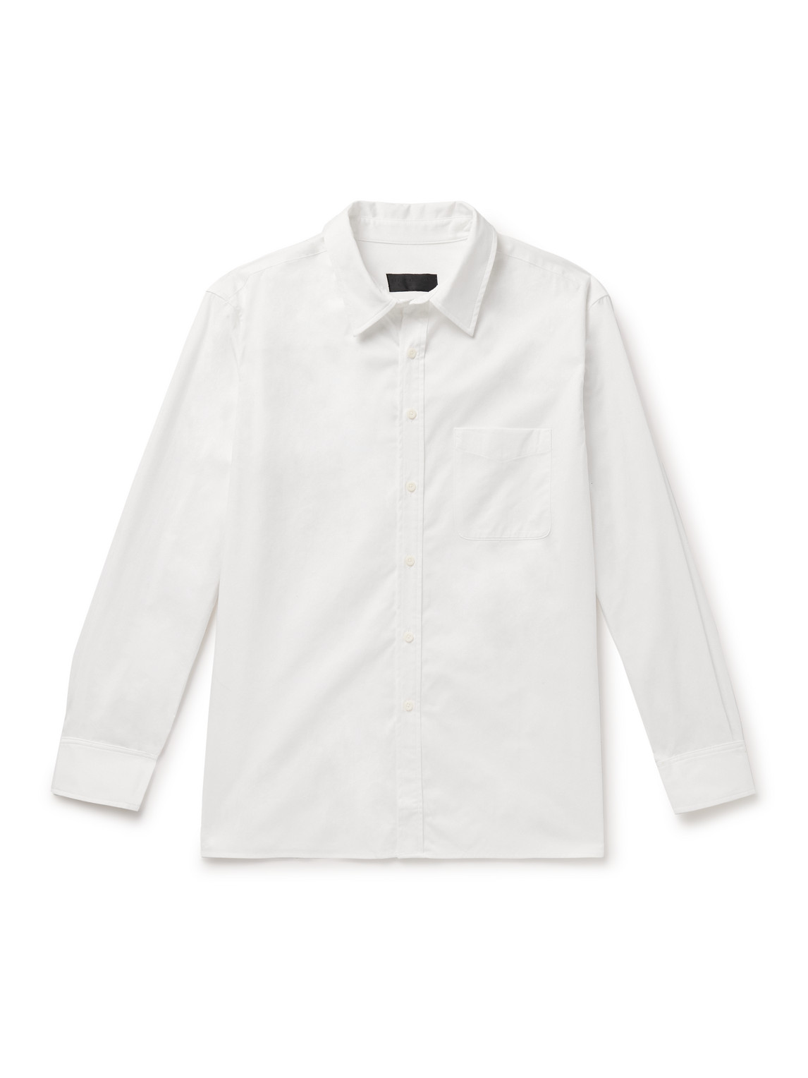 Nili Lotan - Finn Cotton-Poplin Shirt - Men - White - L von Nili Lotan