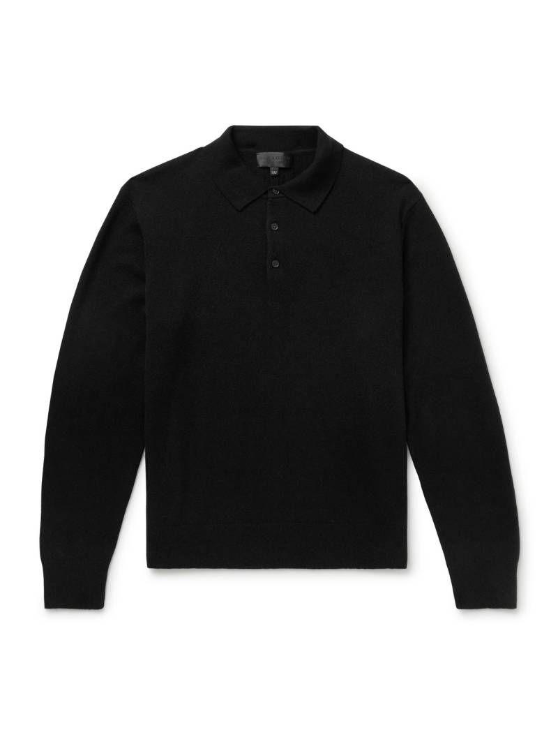 Nili Lotan - Jovan Cashmere Polo Shirt - Men - Black - S Nili Lotan - Jovan Cashmere Polo Shirt - Men - Black - S von Nili Lotan