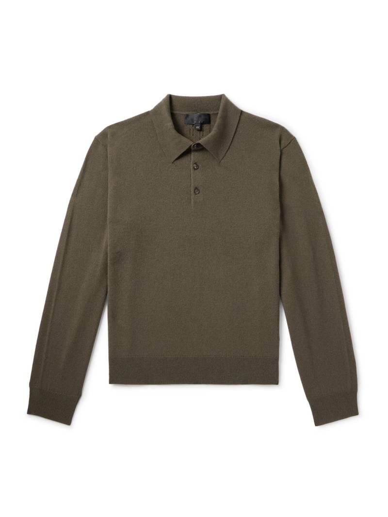 Nili Lotan - Jovan Cashmere Polo Shirt - Men - Green - M Nili Lotan - Jovan Cashmere Polo Shirt - Men - Green - M von Nili Lotan