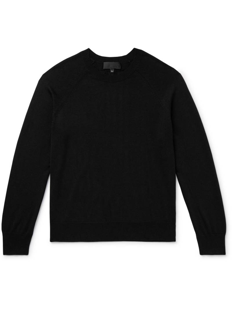 Nili Lotan - Reggie Silk and Cotton-Blend Sweater - Men - Black - L von Nili Lotan