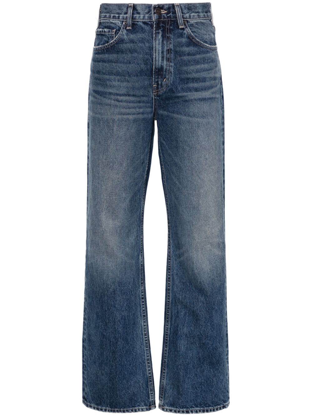 Nili Lotan Straight-Leg-Jeans mit hohem Bund - Blau von Nili Lotan