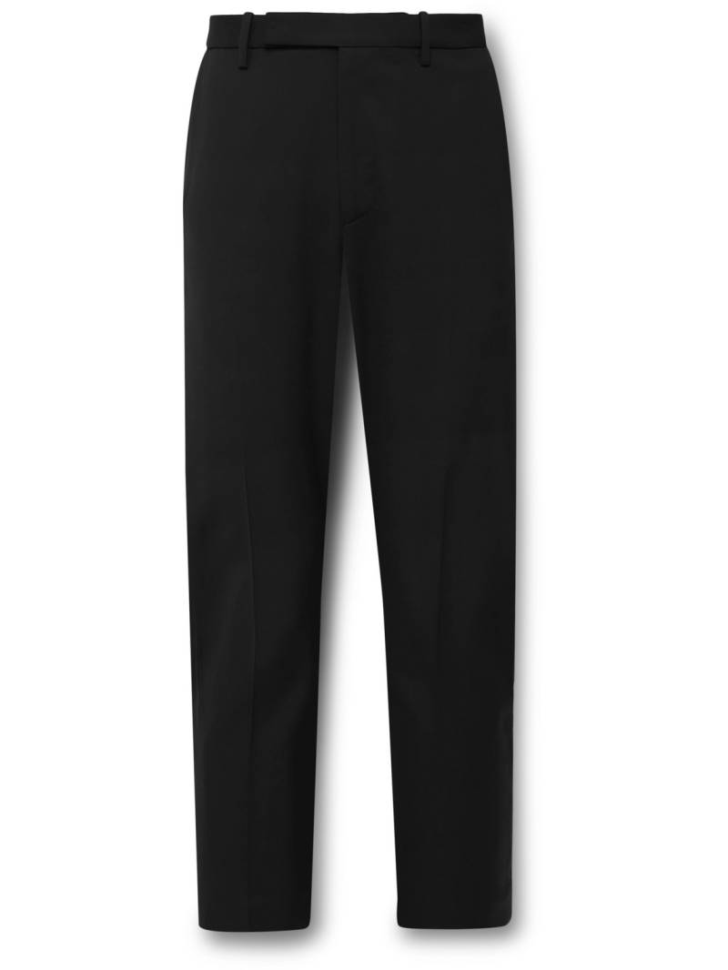 Nili Lotan - Tel Aviv Tapered Cropped Virgin Wool-Twill Trousers - Men - Black - UK/US 38 von Nili Lotan