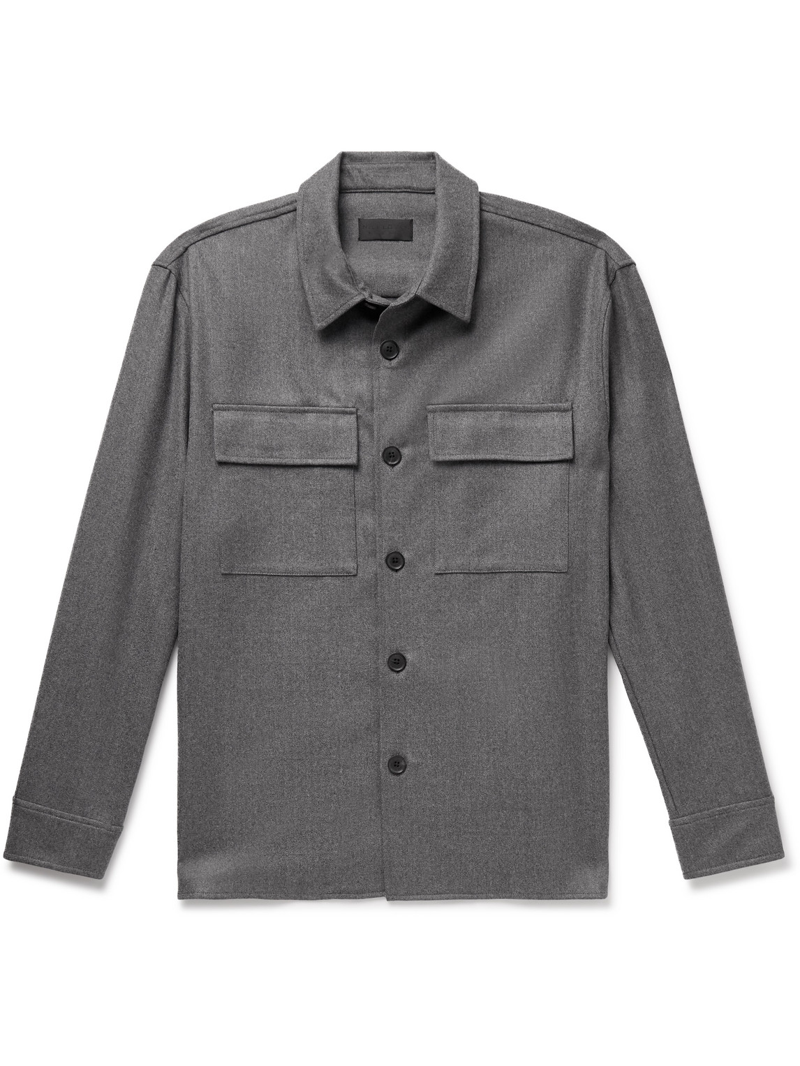 Nili Lotan - Zeno Virgin Wool-Twill Shirt - Men - Gray - XL von Nili Lotan